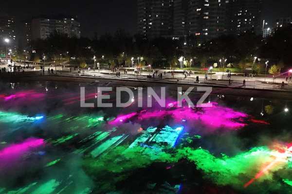 Набережная озера Сайран 